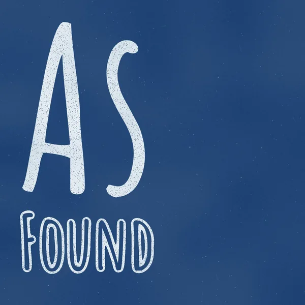 As Found cover art